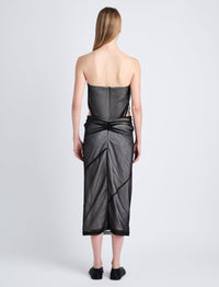 Gwen strapless dress - Black