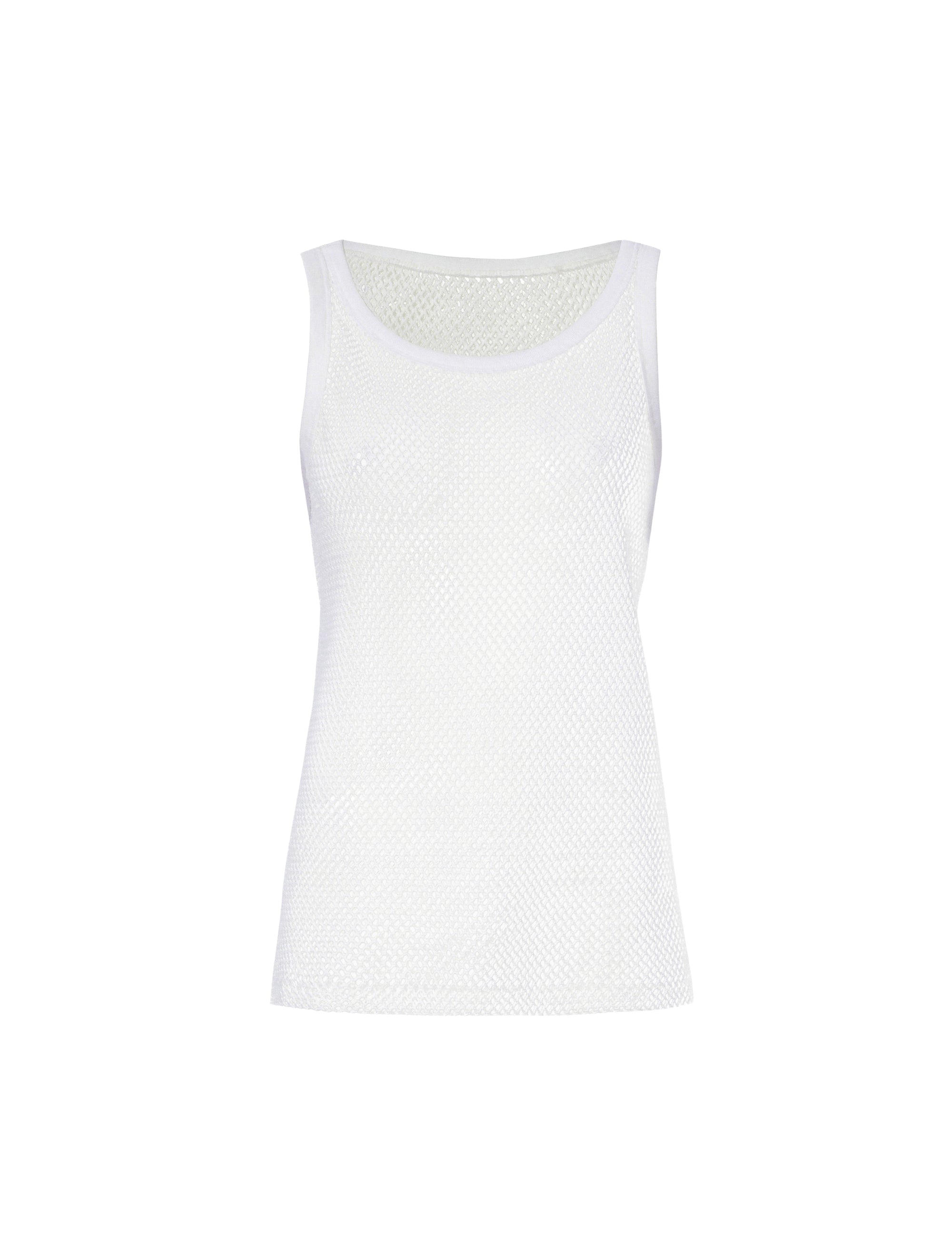 Débardeur Kikien maille - White