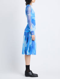 Jupe fluide Judy - Cerulean