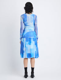 Jupe fluide Judy - Cerulean