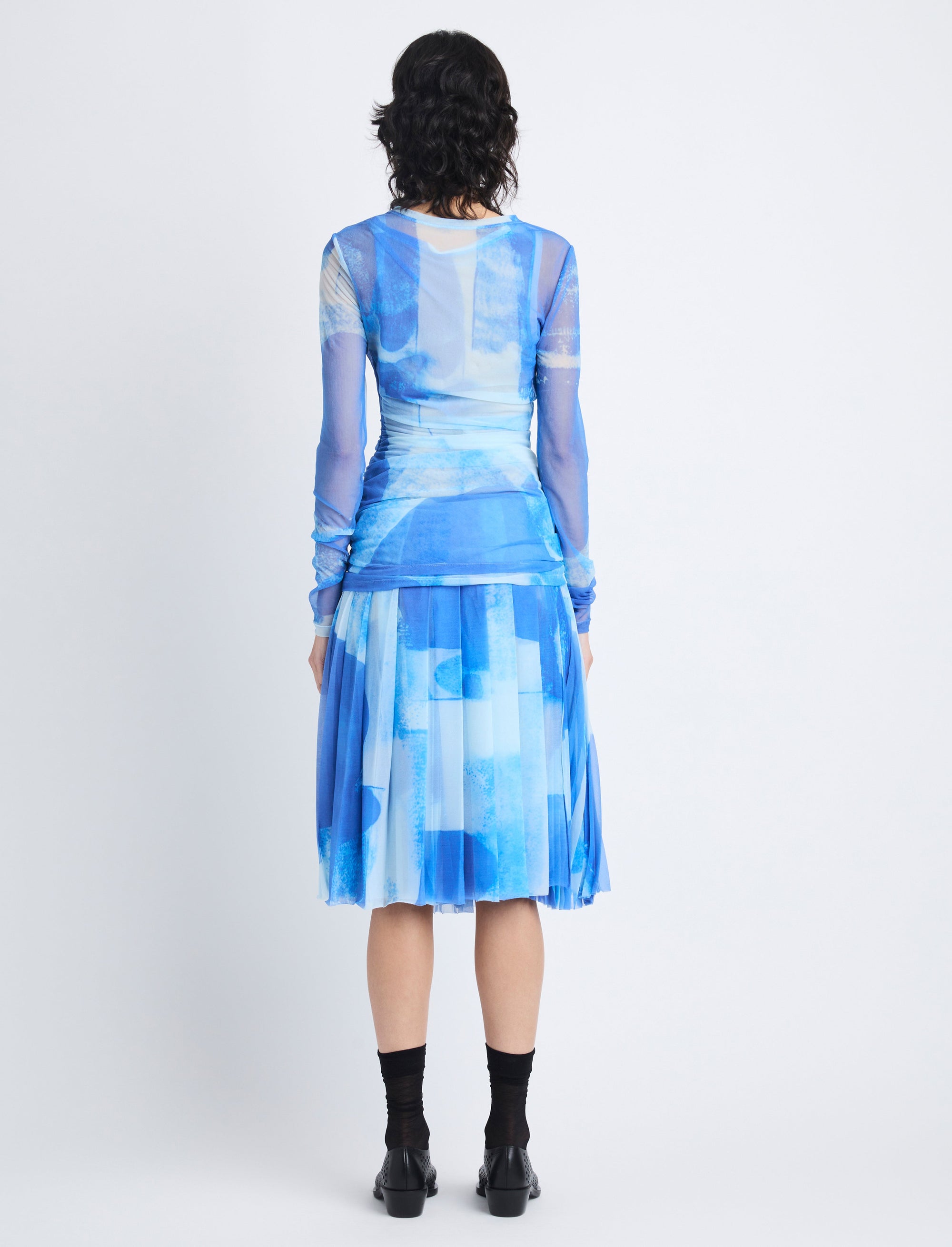 Jupe fluide Judy - Cerulean