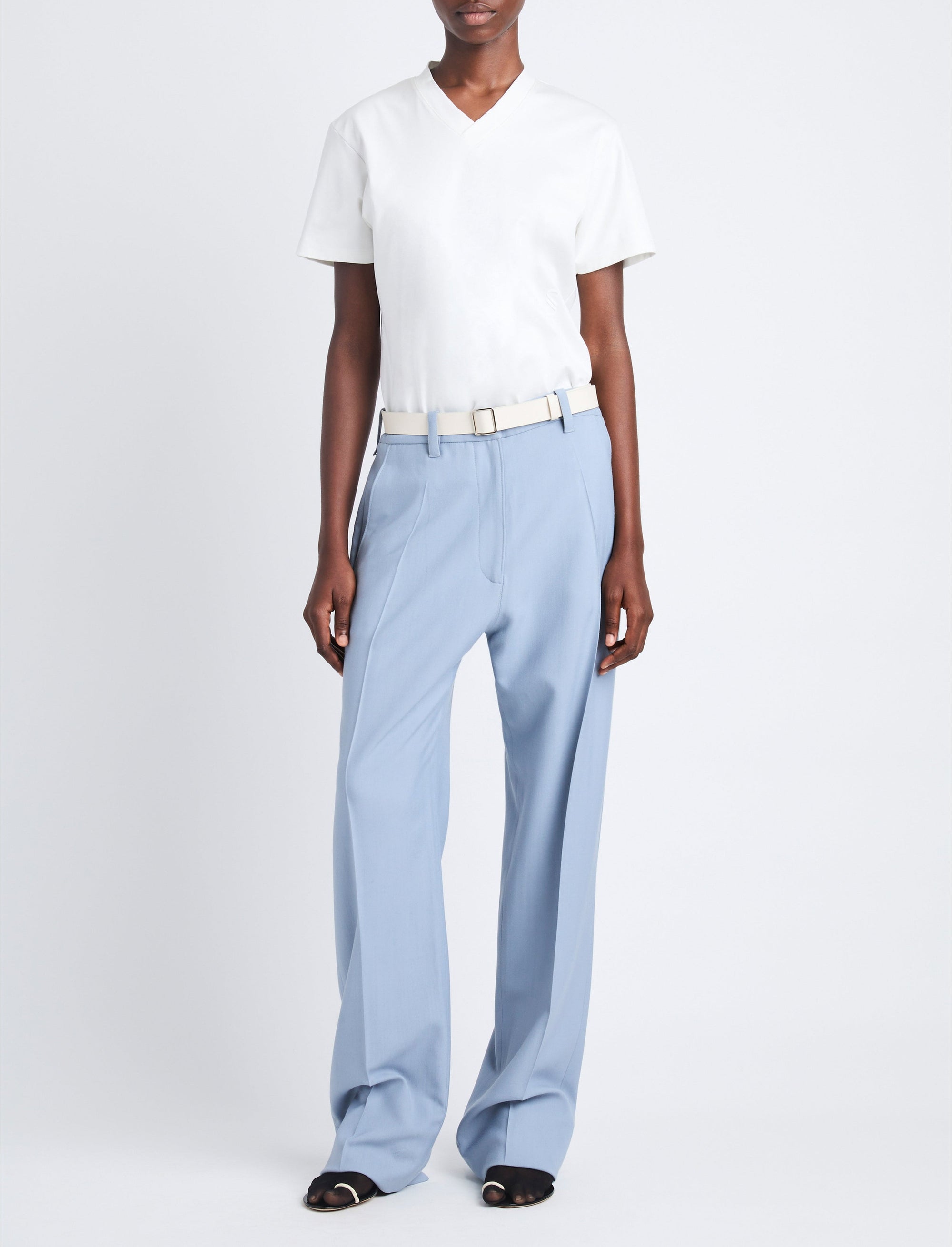 Pantalon taille haute Otis - Steel