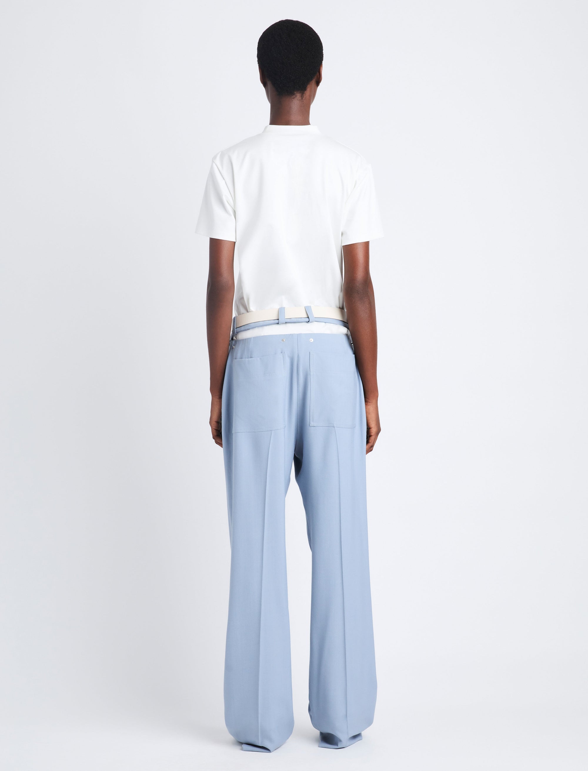 Pantalon taille haute Otis - Steel