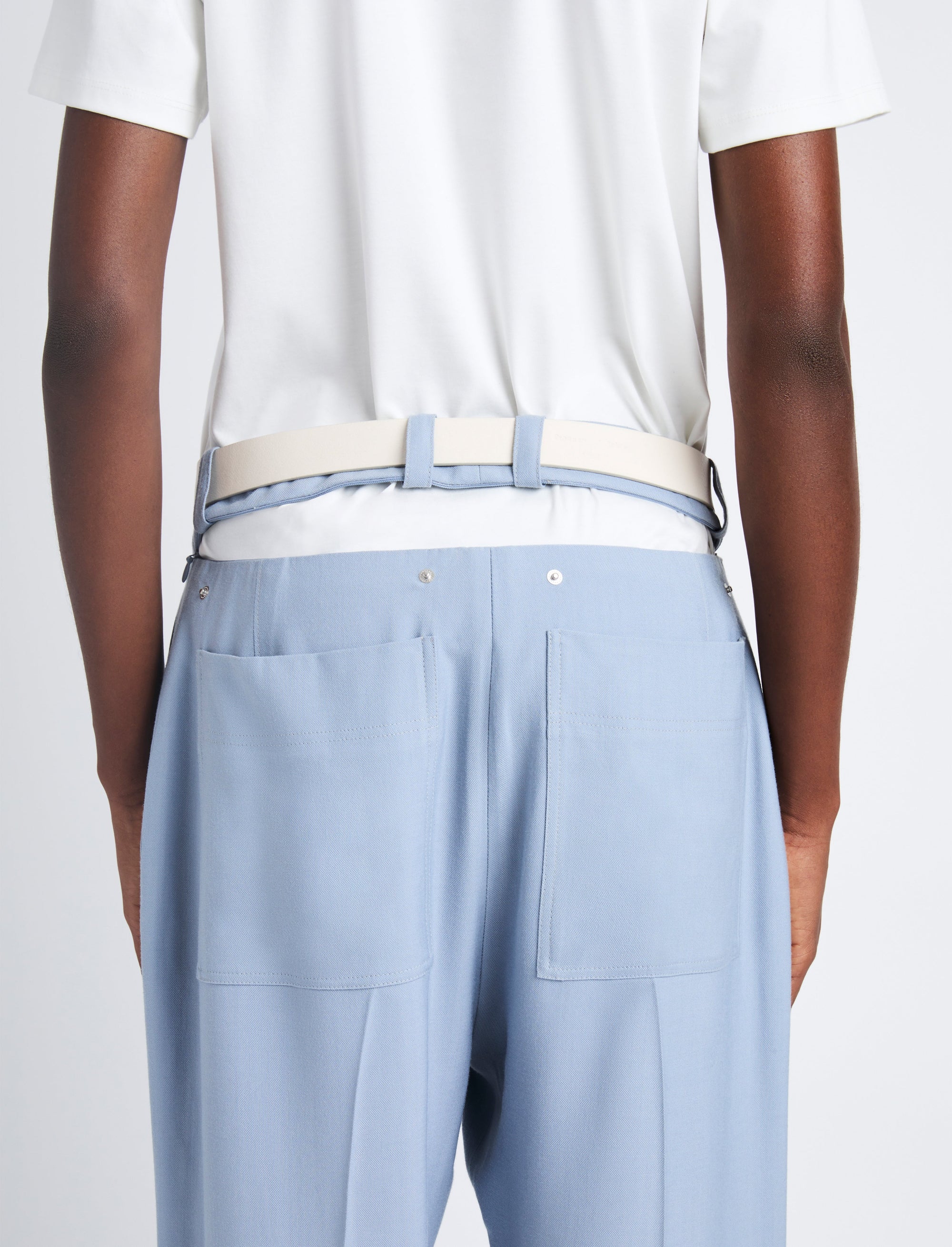 Pantalon taille haute Otis - Steel