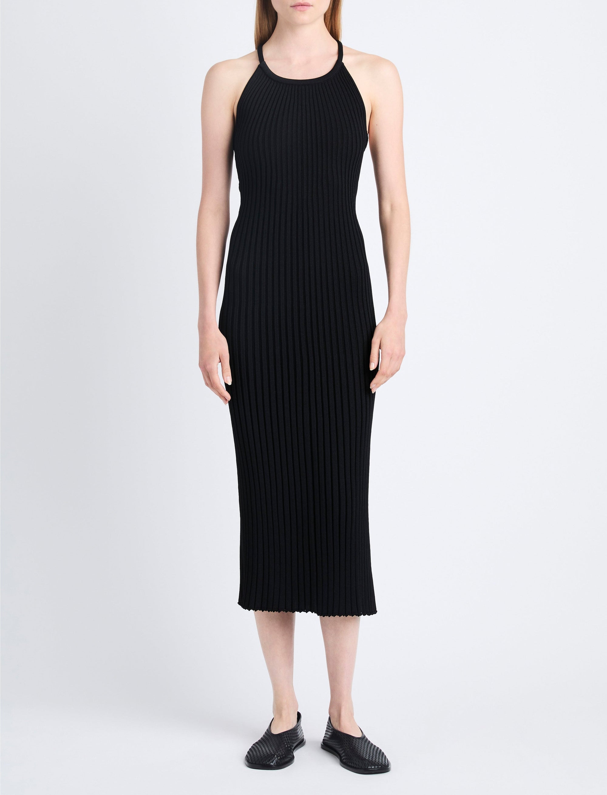 Robe Vida côtelé - Black