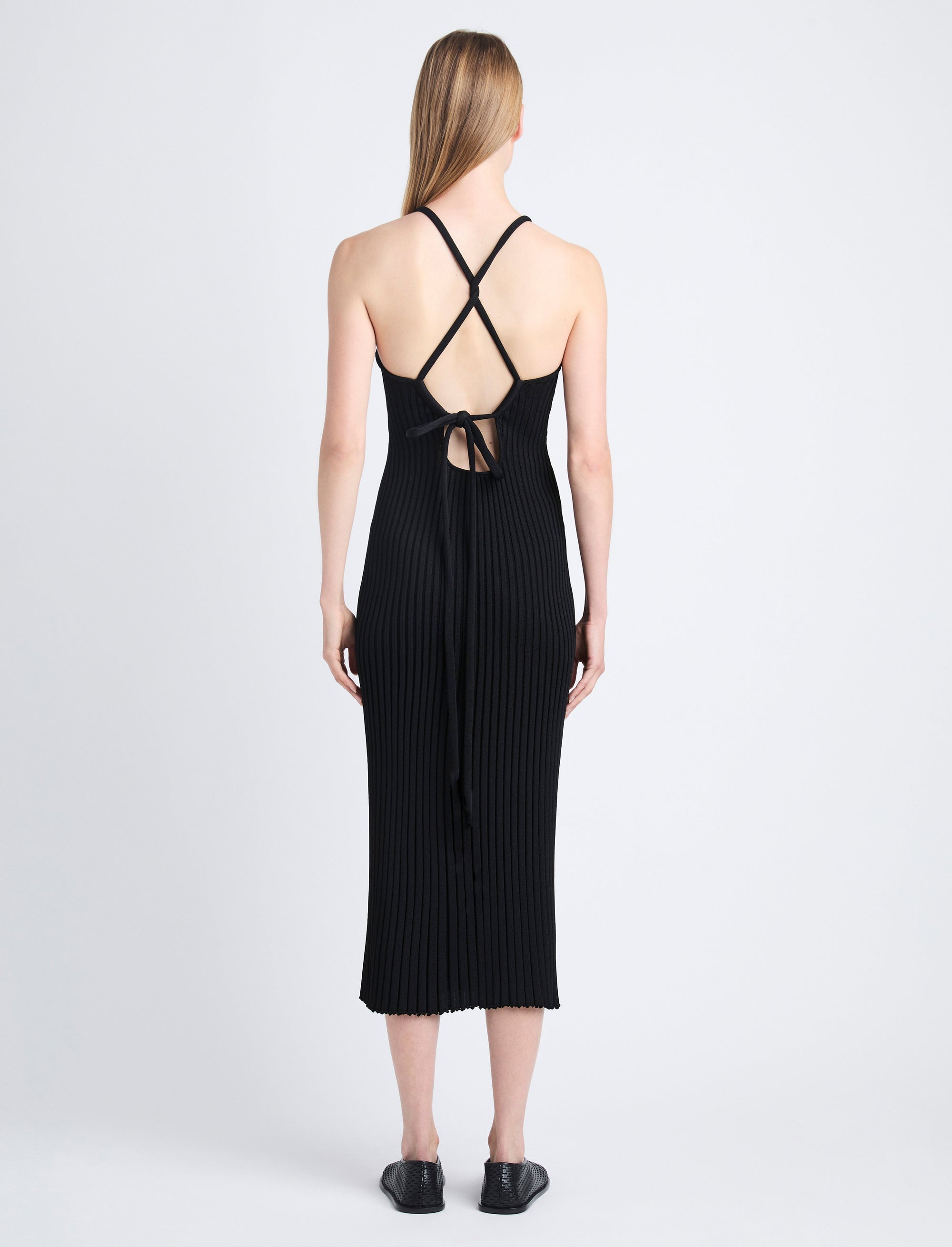 Robe Vida côtelé - Black