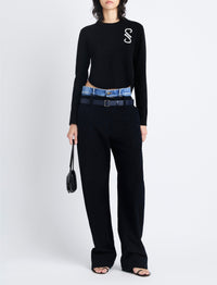 Pull Stella en cachemire - Black