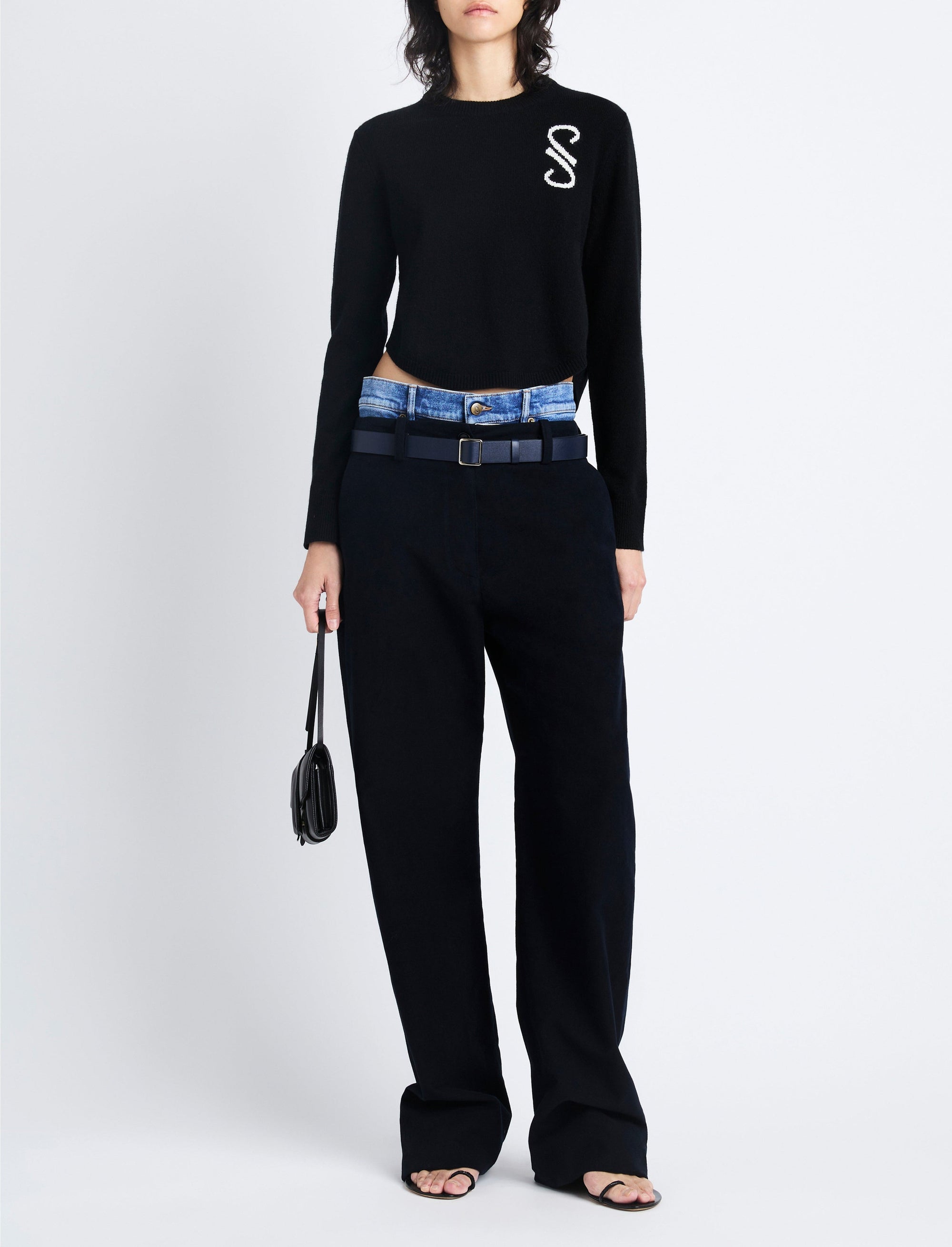Pull Stella en cachemire - Black
