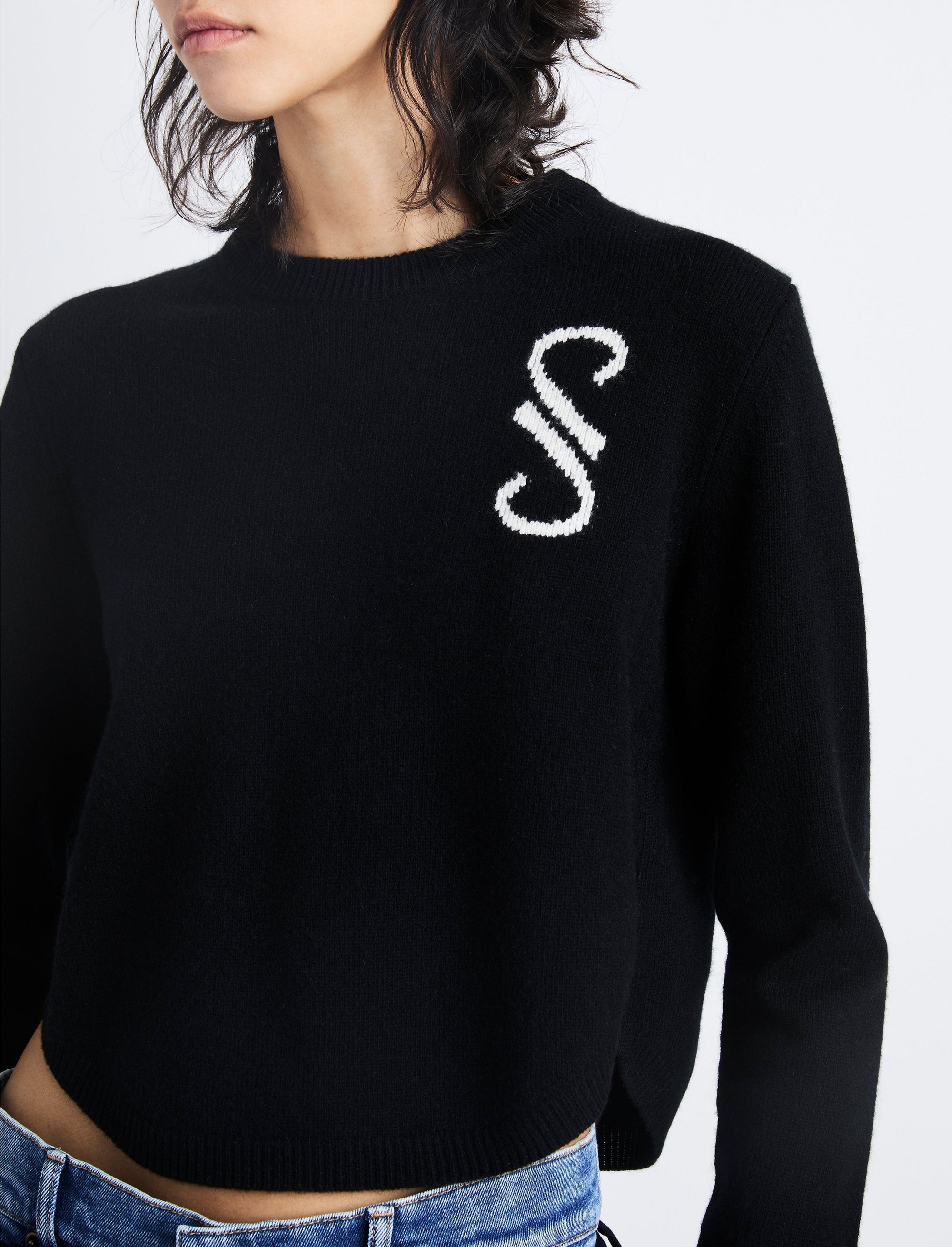 Pull Stella en cachemire - Black