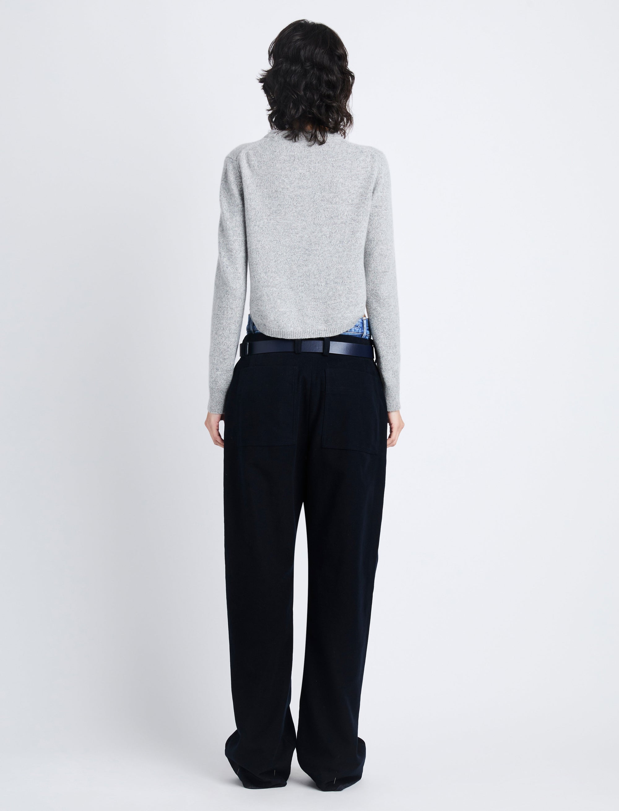 Pull Stella en cachemire - Grey Melange