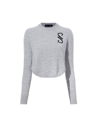 Pull Stella en cachemire - Grey Melange