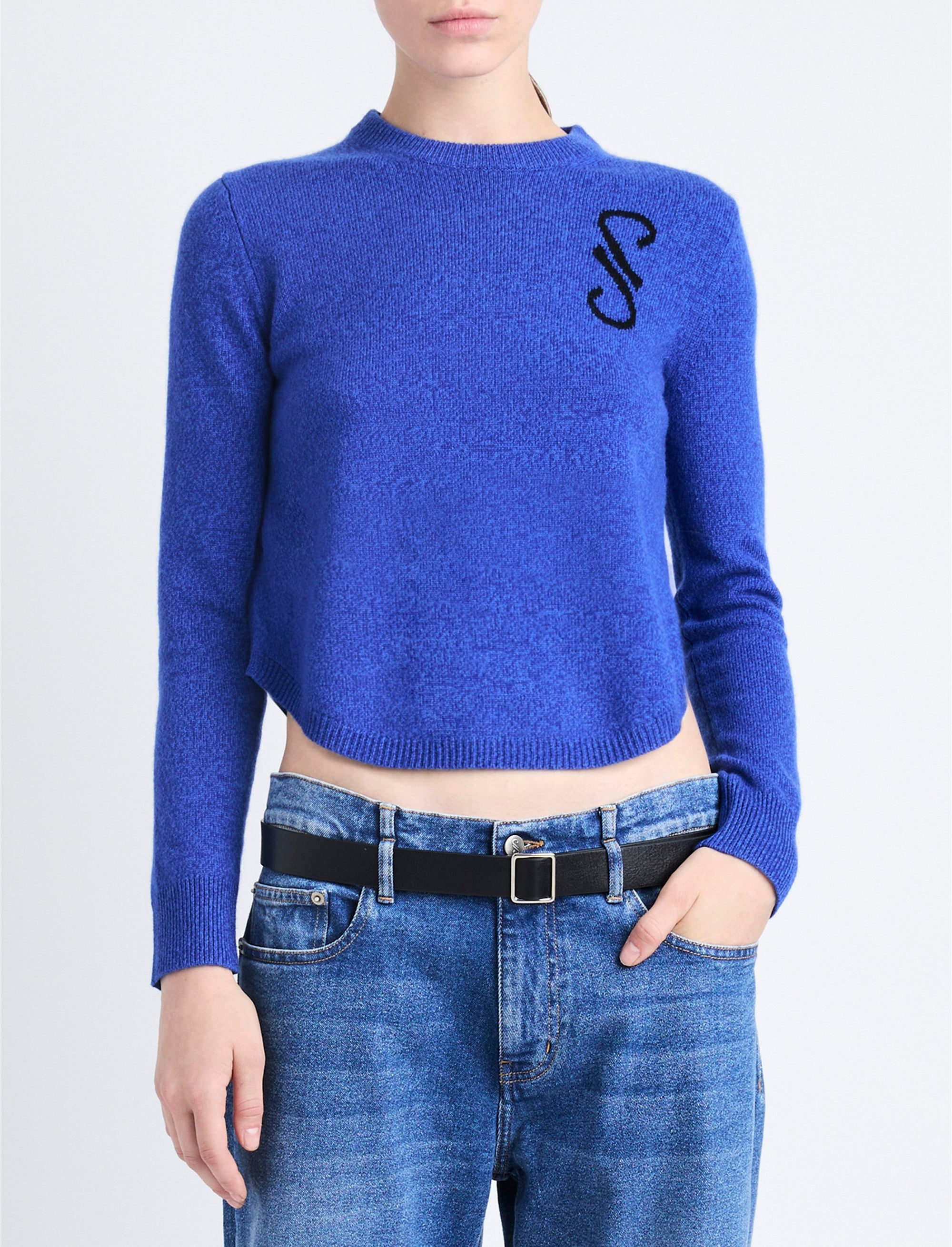 Pull Stella en cachemire - Blue