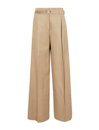 Pantalon évasé Dana ceinturé - Hazelnut
