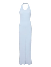 Robe Meryl en tricot - Light Blue