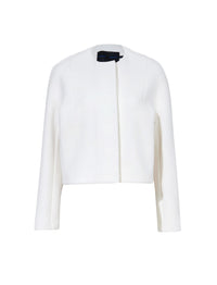 Veste courte Mona en laine - Ecru
