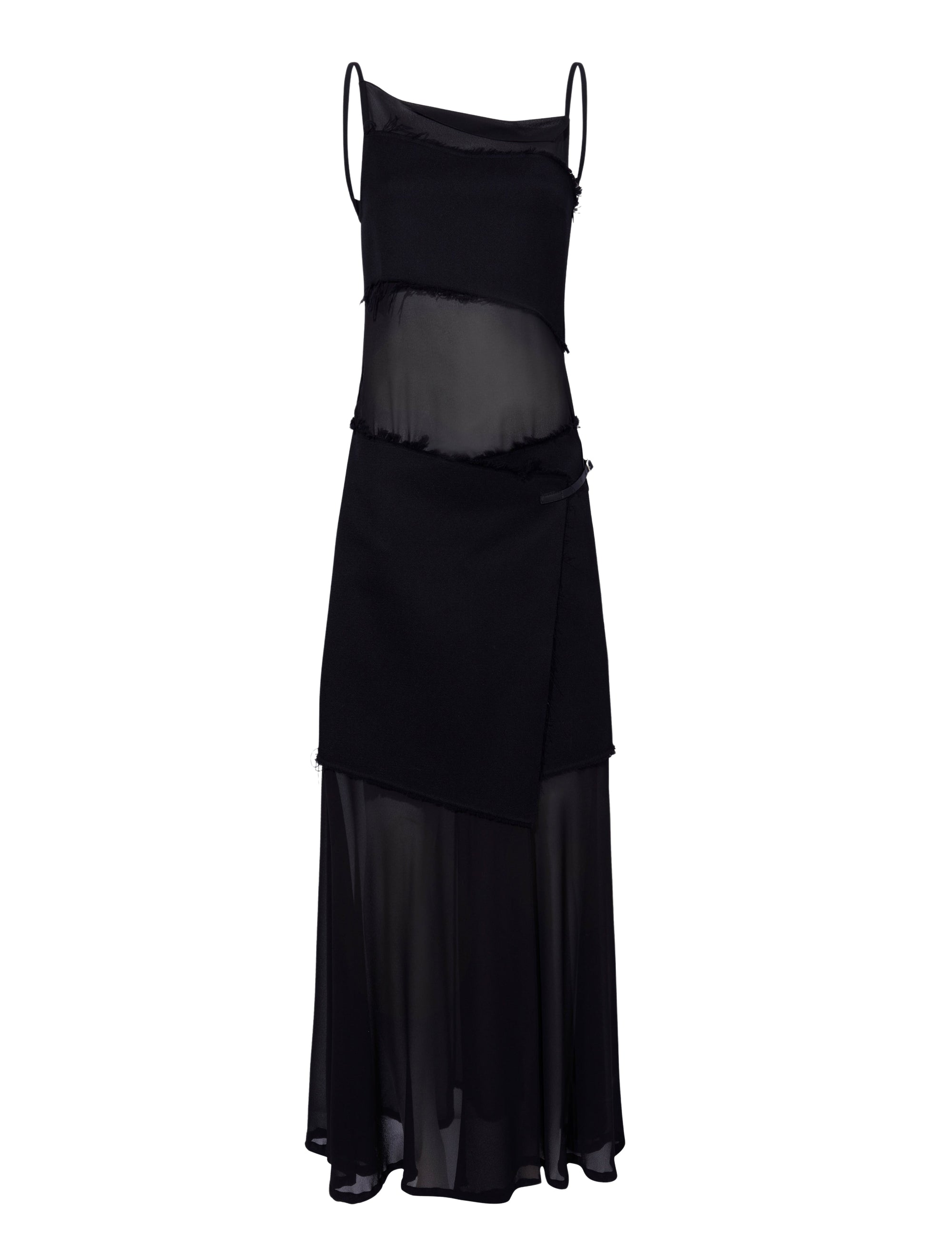 Robe Dani en chiffon - Black