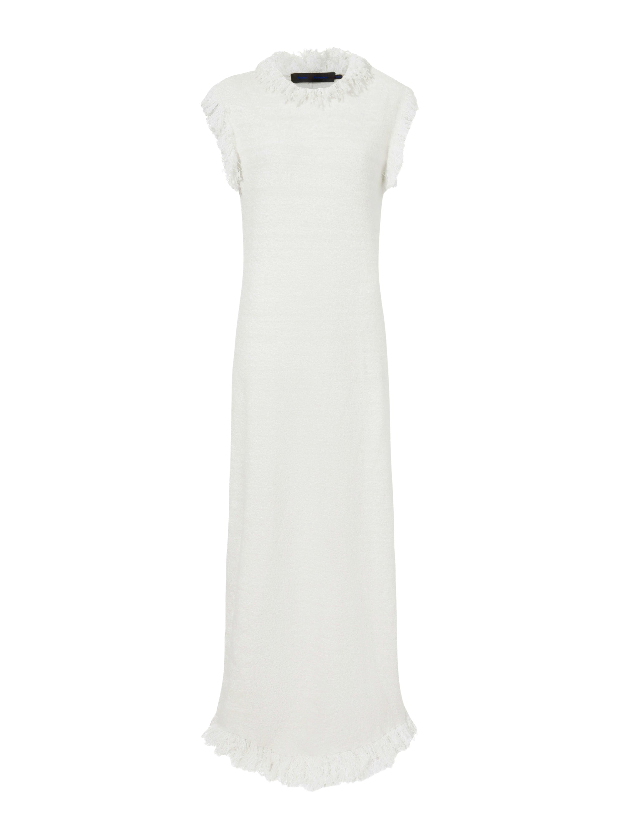 Robe Toni texturée en laine - Ivory