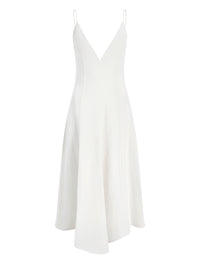 Robe Elaine à bretelles fines - Ecru