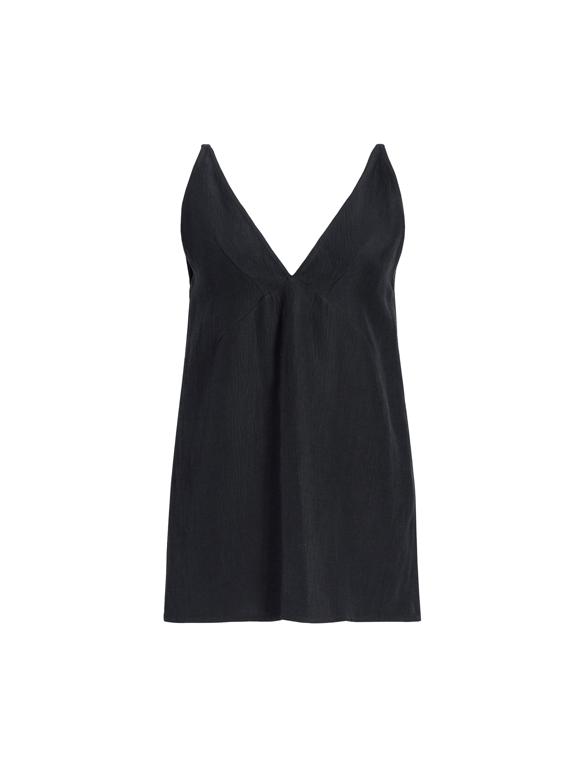 Mitchell flared tank top - Black