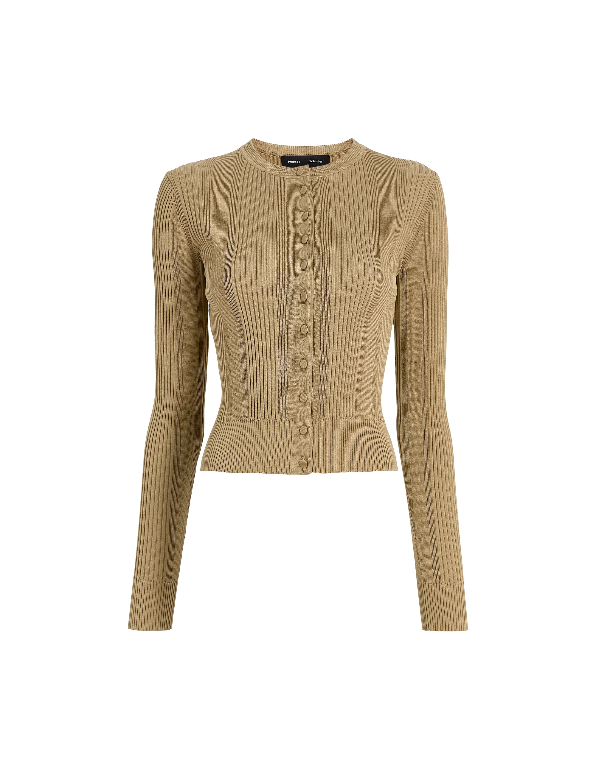 Pull à manches longues en maille - Bronze