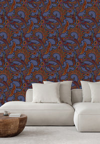 Rouleau Charlotte - Bleu & nuit