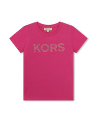 T-shirt en coton - Fuxia