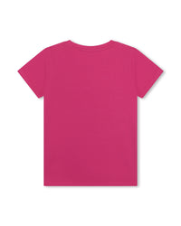 T-shirt en coton - Fuxia