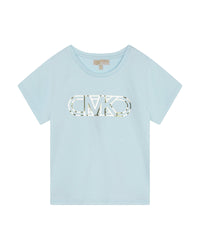 T-shirt en coton - Bleu Pastel