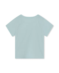 T-shirt en coton - Bleu Pastel