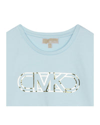 T-shirt en coton - Bleu Pastel