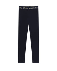 Cotton leggings – Cargo Blue