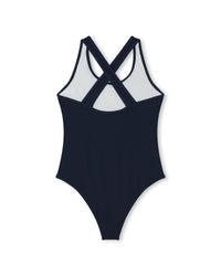 Maillot De Bain 1 Piece - Bleu Cargo