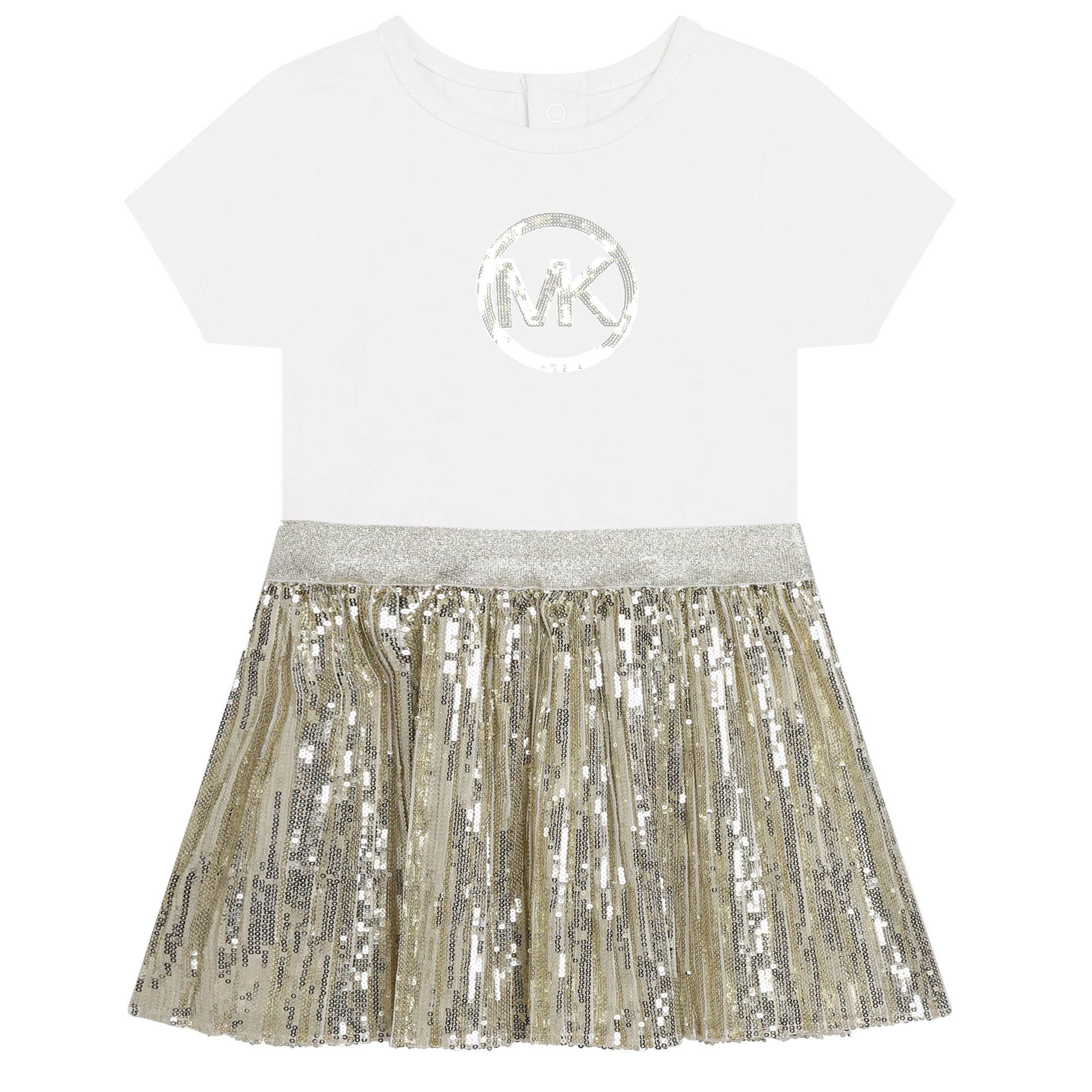 Robe fantaisie en coton - Off White