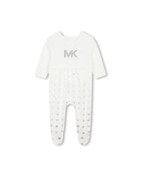 Ensemble pyjama bonnet en coton - Off White