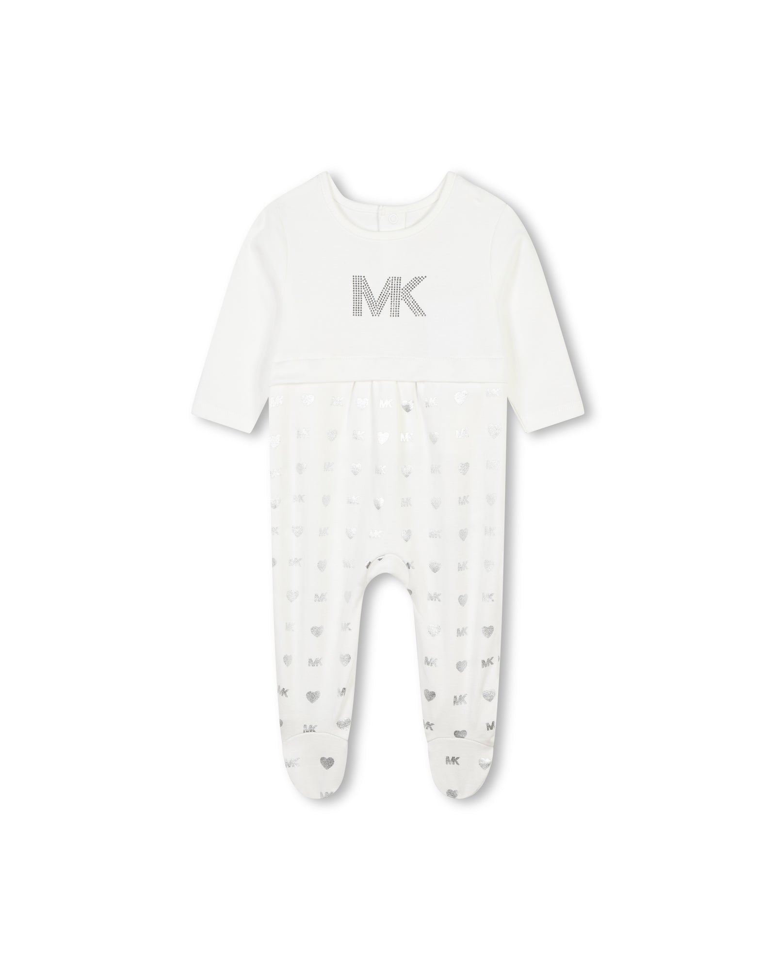 Ensemble pyjama bonnet en coton - Off White