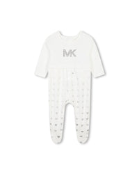 Ensemble pyjama bonnet en coton - Off White