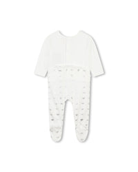 Ensemble pyjama bonnet en coton - Off White