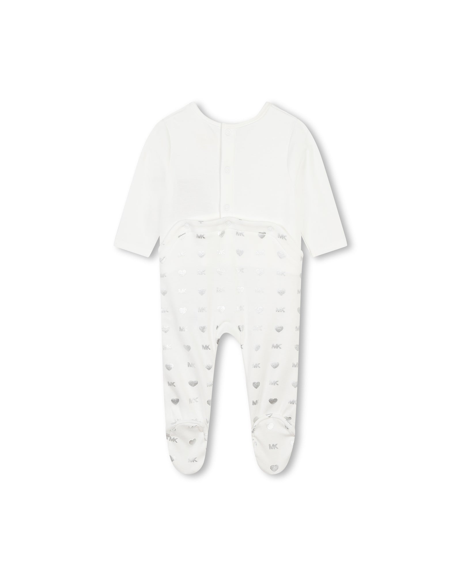 Ensemble pyjama bonnet en coton - Off White