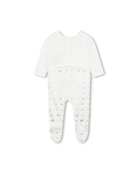 Ensemble pyjama bonnet en coton - Off White