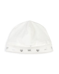 Ensemble pyjama bonnet en coton - Off White