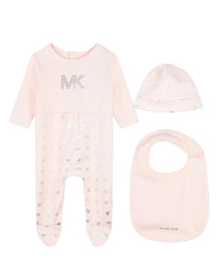 Ensemble pyjama bonnet en coton - Rosee du Matin