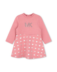 Dress with jersey logo - Pétale