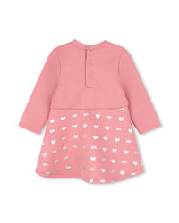 Dress with jersey logo - Pétale
