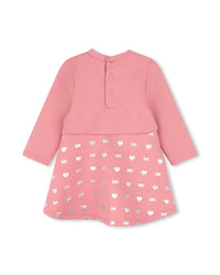 Robe avec logo en jersey - Pétale