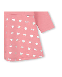 Dress with jersey logo - Pétale