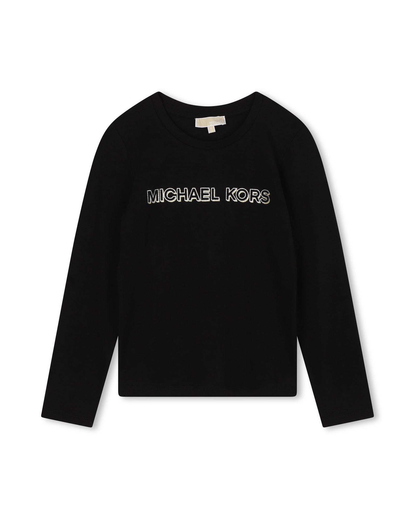 Long-sleeved cotton T-shirt - Black