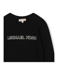 Long-sleeved cotton T-shirt - Black