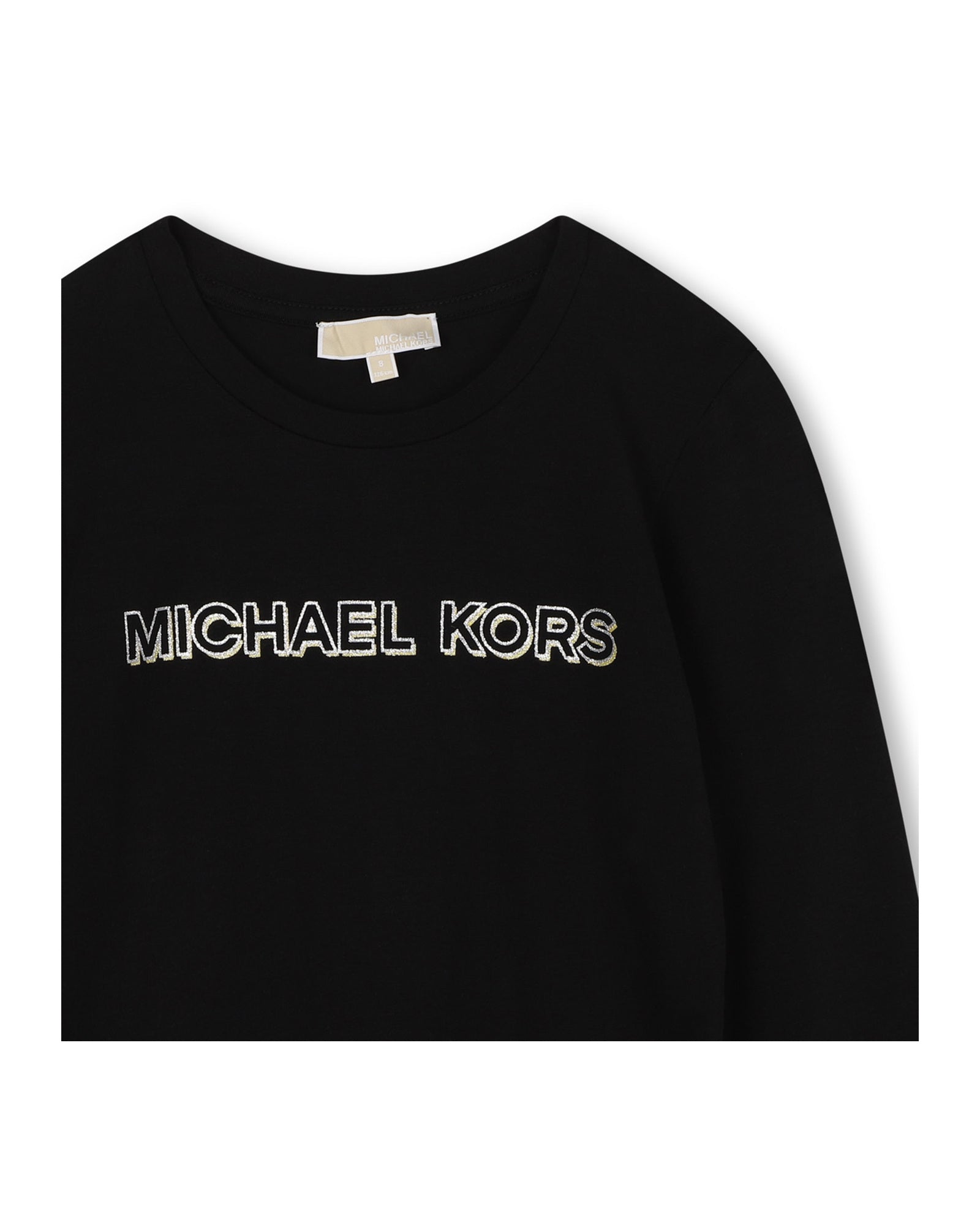 Long-sleeved cotton T-shirt - Black