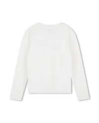 T-shirt manches longues en coton - Off White