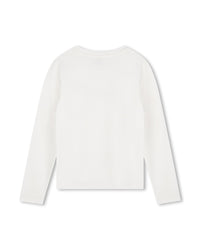T-shirt manches longues en coton - Off White